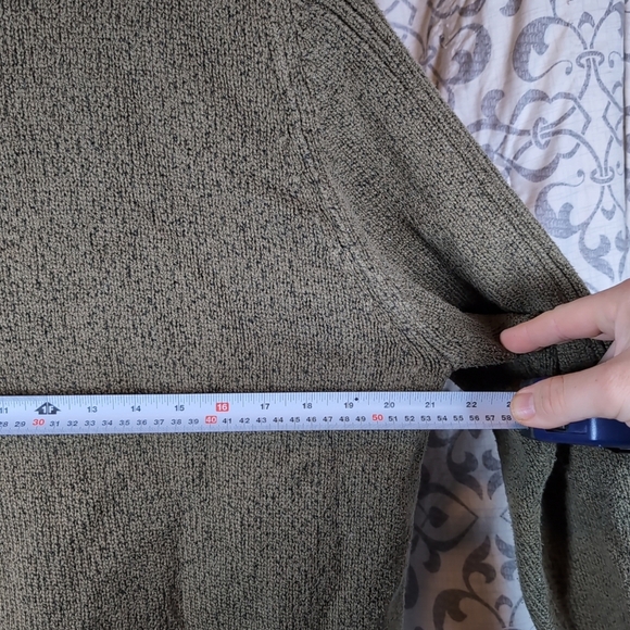 Men's Large XCO Columbia Knit Type Long Sleeved Pullover Sweater - Picture 8 of 9